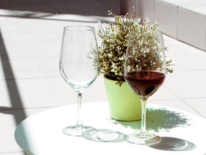 Copas vino tinto para restaurantes-Hostel Jiel