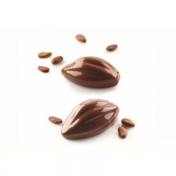 MOLDE SILICONA VAINA CACAO 102X57 MM SILIKOMART1.jpg