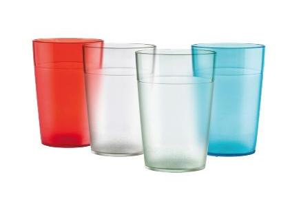 vasos polipropileno colores